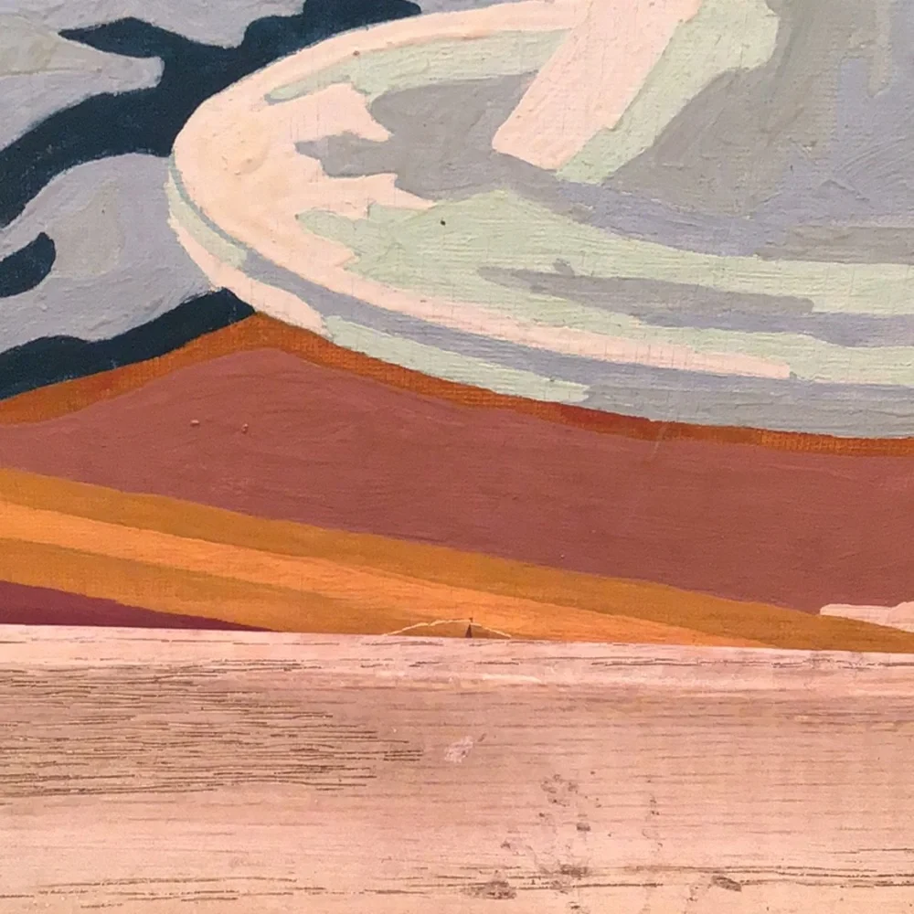 Vintage MCM Framed Paint by number still life RARE - Picture 3 of 8